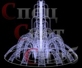 Светодиодный фонтан "Симфония Ронда"