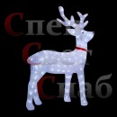Светодиодная фигура "Олень 100х60х35" 144 LED 60х35х100см